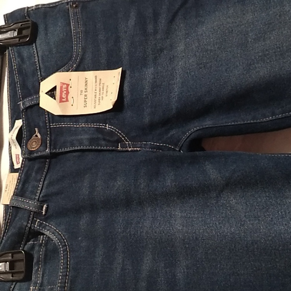 (X-58) SALE! NWT Levi's 710 Super Skinny Stretch Girls Jeans Sz.14Reg - Picture 4 of 16
